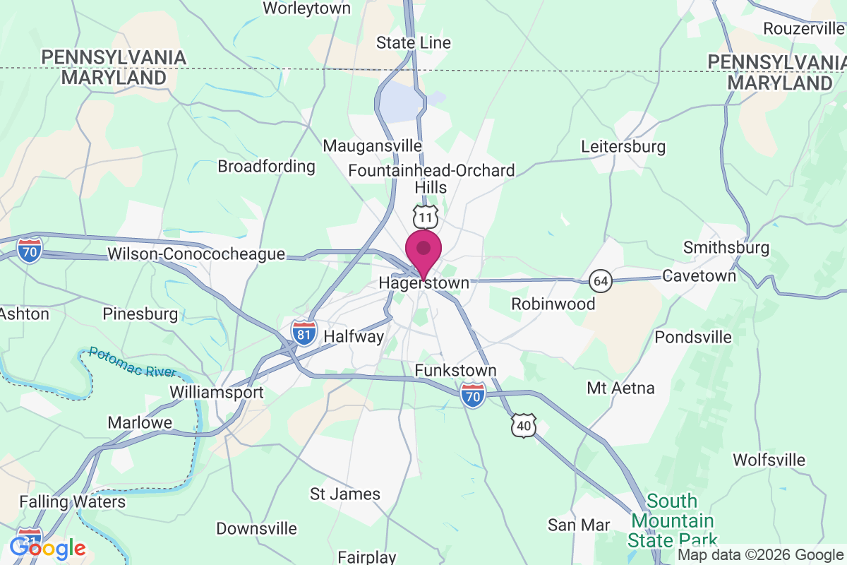 Carte de Hagerstown