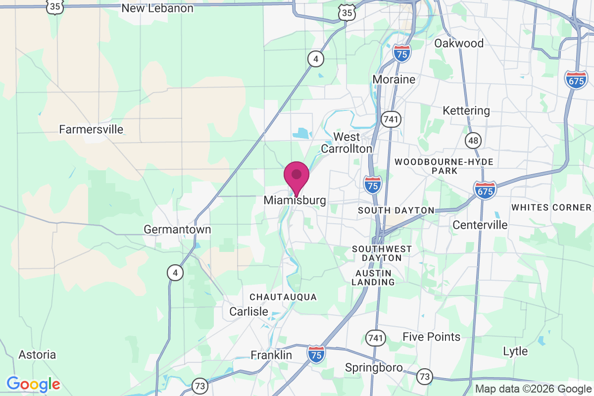 Carte de Miamisburg
