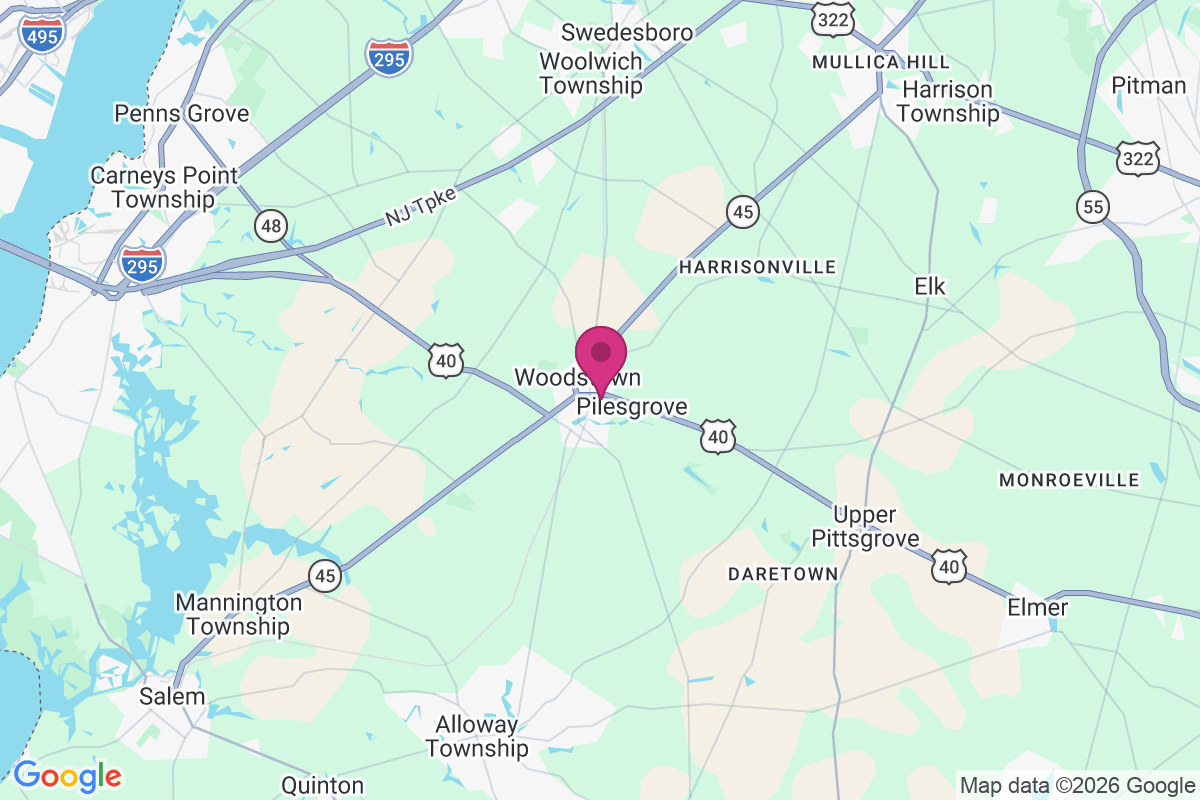 Carte de Woodstown