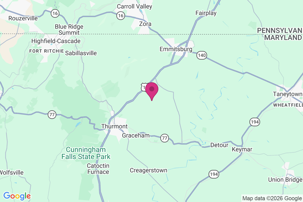 Carte de Thornbrook