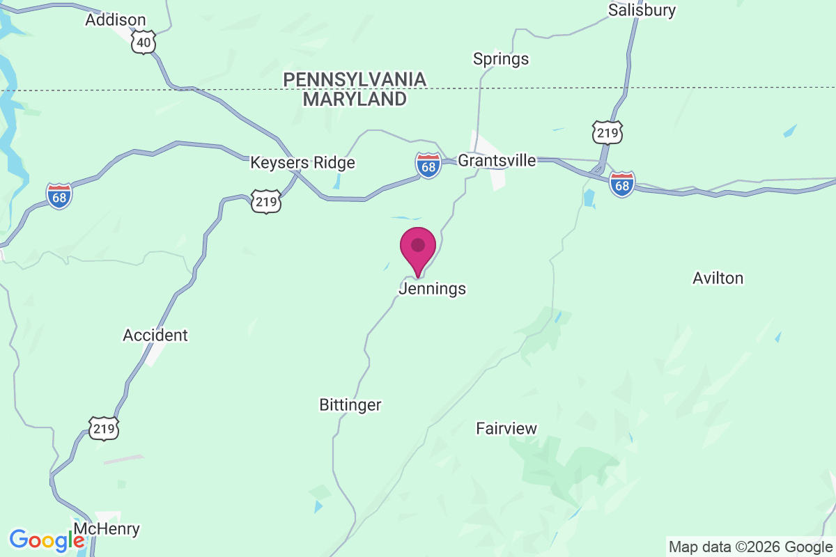 Carte de Bevansville