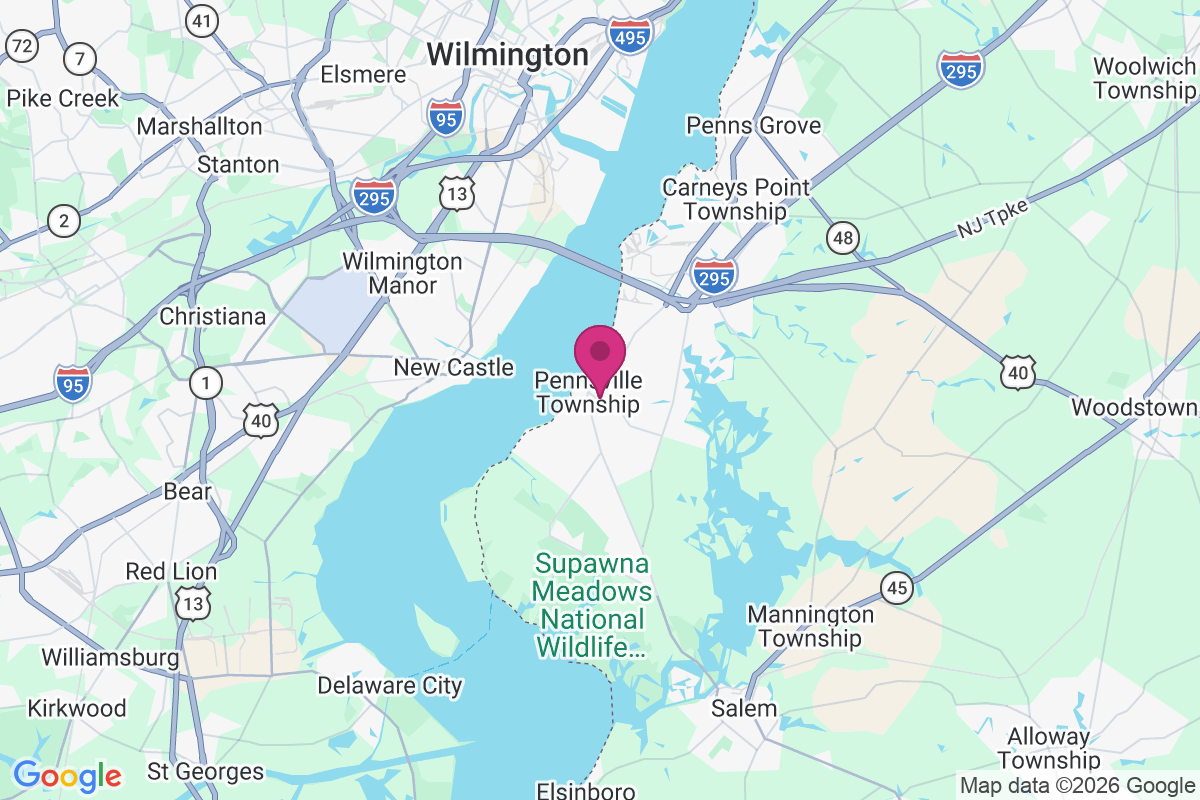 Carte de Pennsville