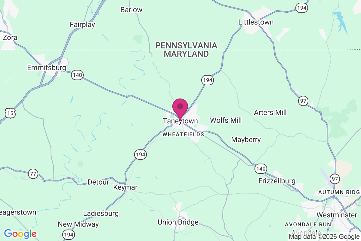 Carte de Taneytown