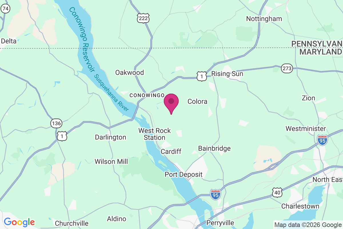 Carte de Rowlandsville Heights