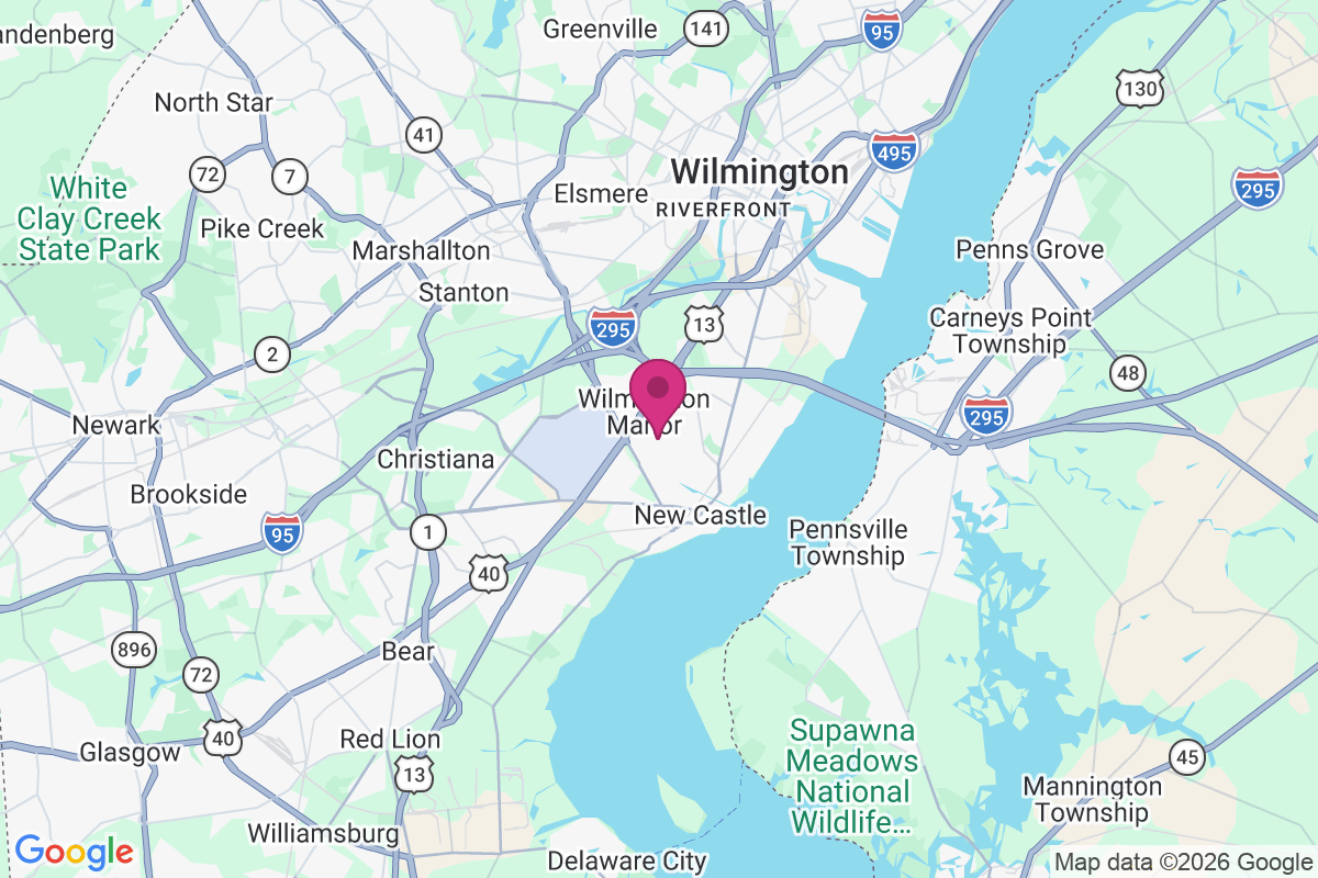 Carte de Wilmington Manor
