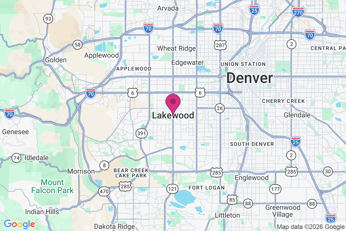 Carte de Lakewood