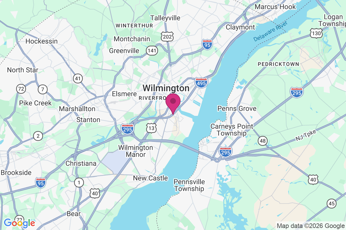 Carte de South Wilmington