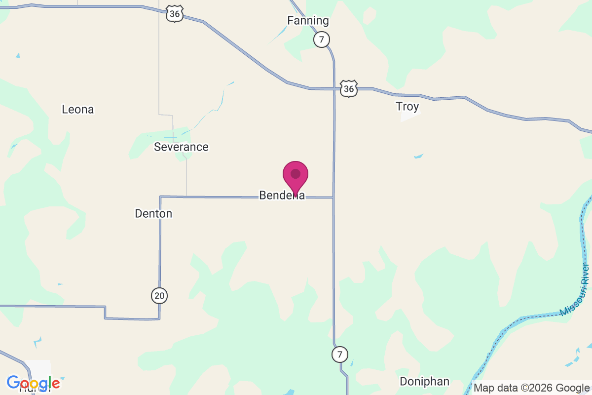 Carte de Bendena