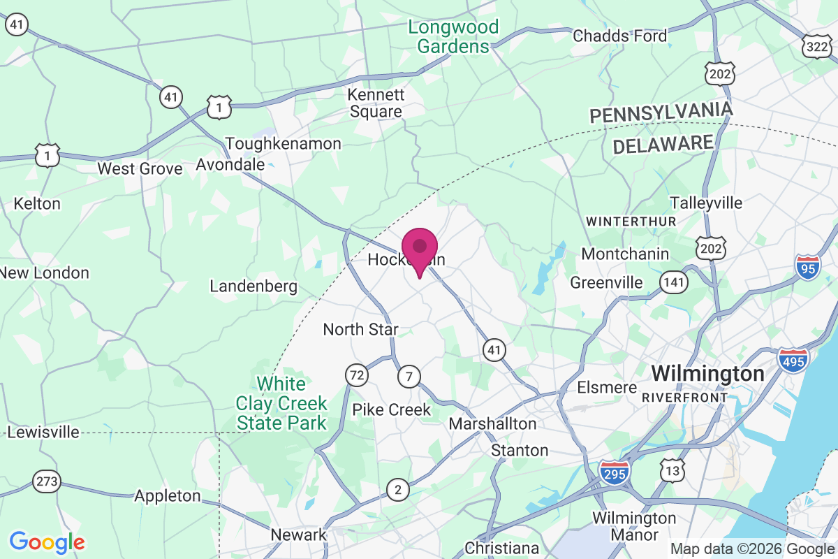 Carte de Hockessin