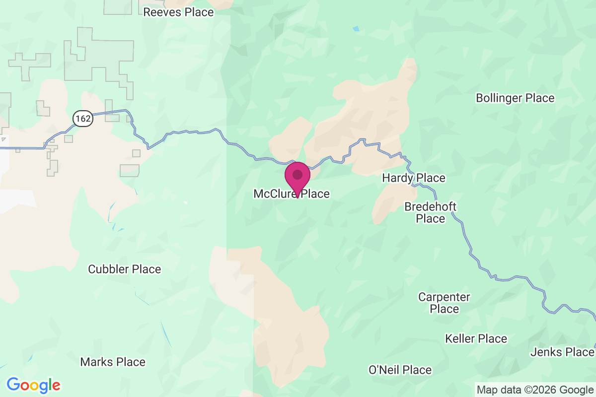Carte de McClure Place
