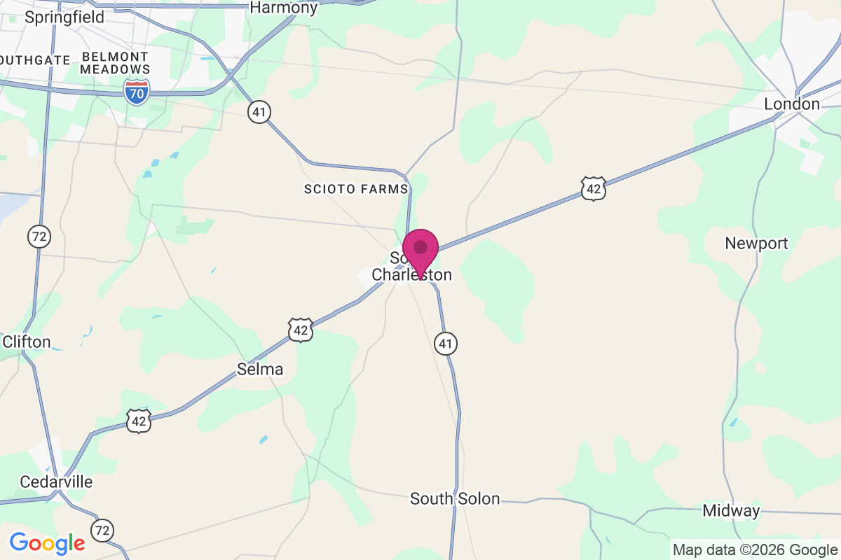 Carte de South Charleston