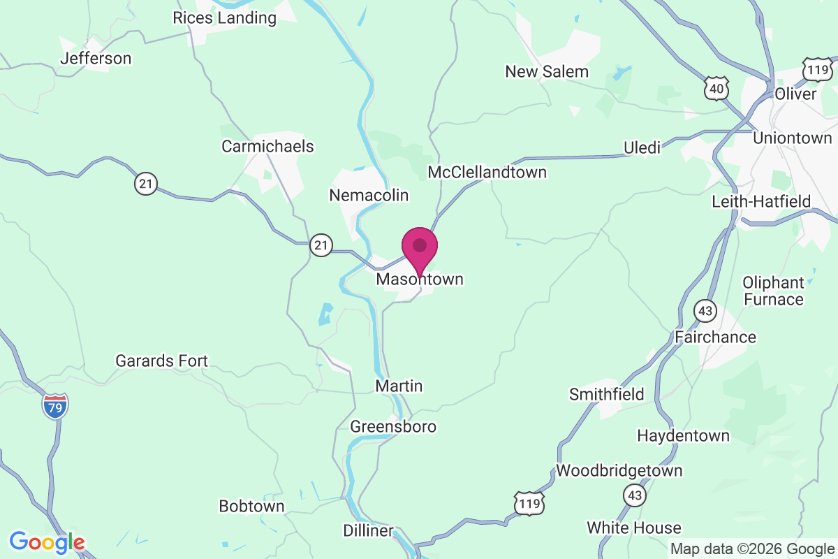 Carte de Masontown