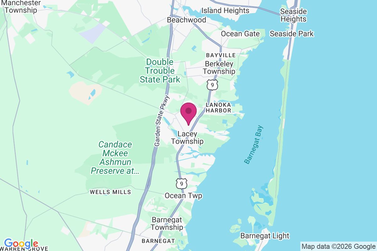 Carte de Cranberry Hill