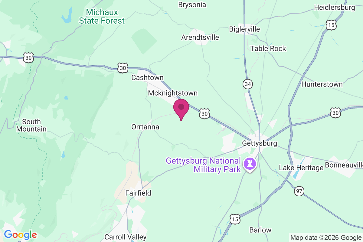 Carte de McKnightstown Station