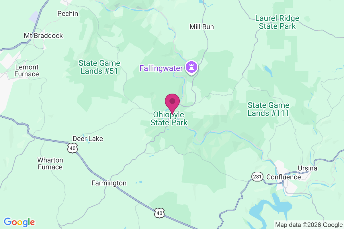 Carte de Ohiopyle