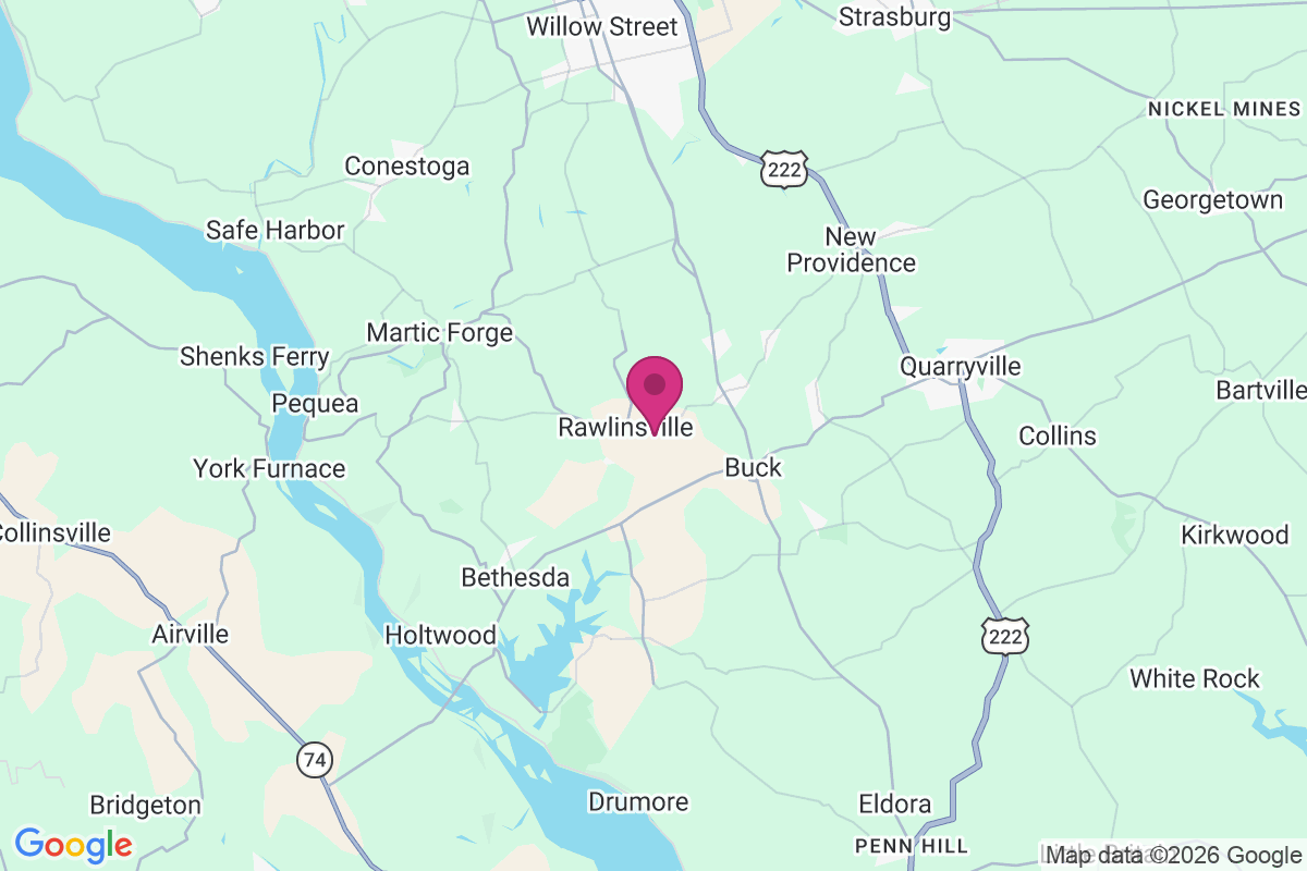 Carte de Rawlinsville