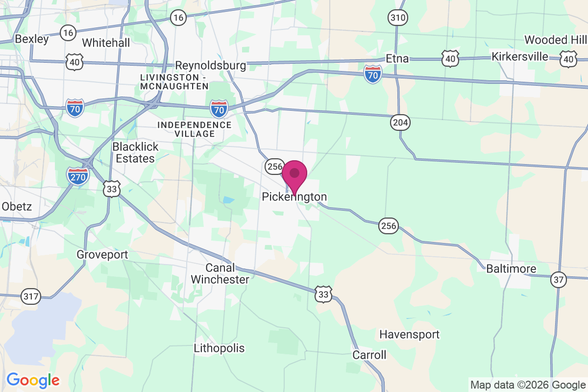 Carte de Pickerington