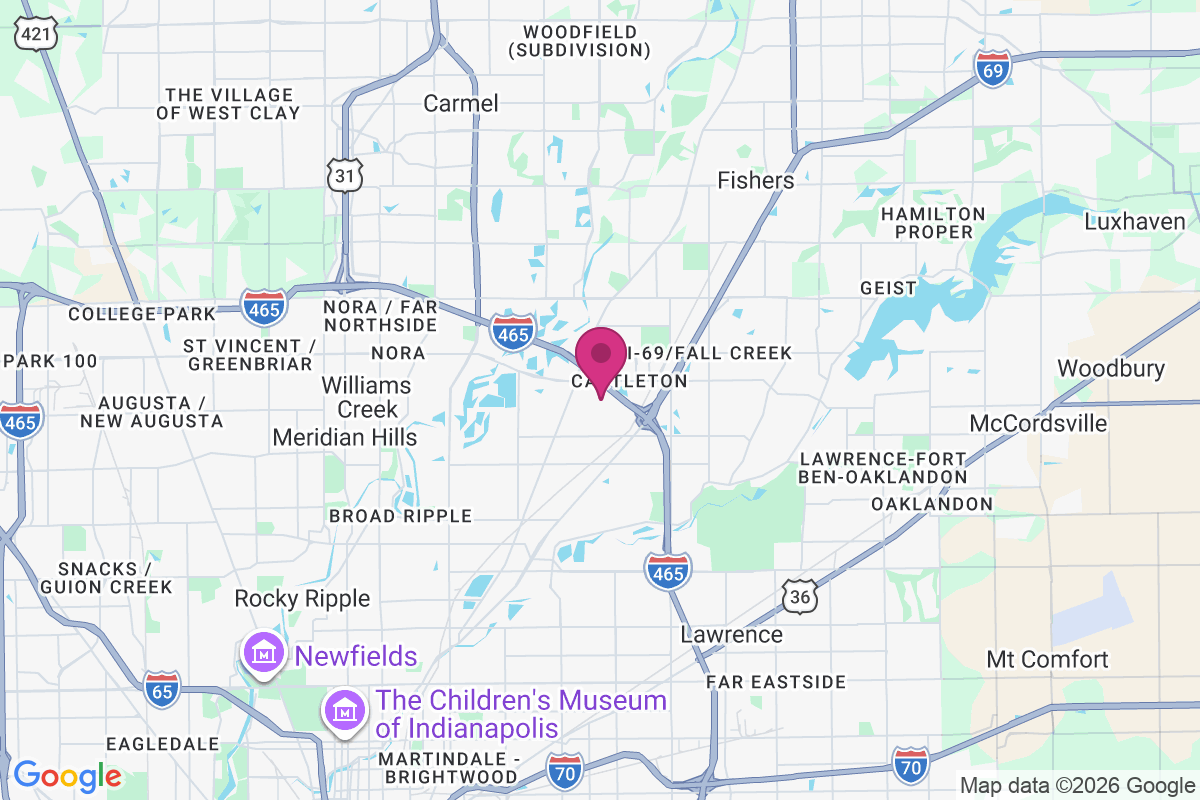 Carte de Allisonville