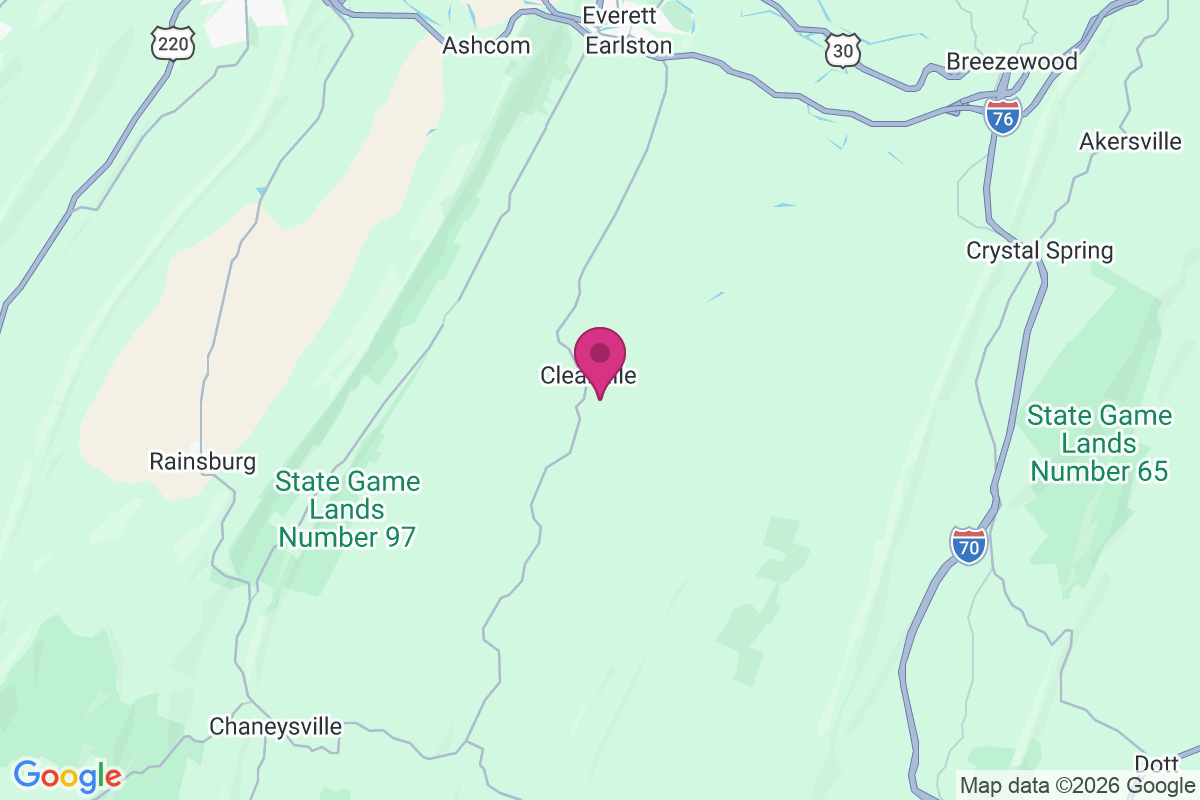 Carte de Clearville