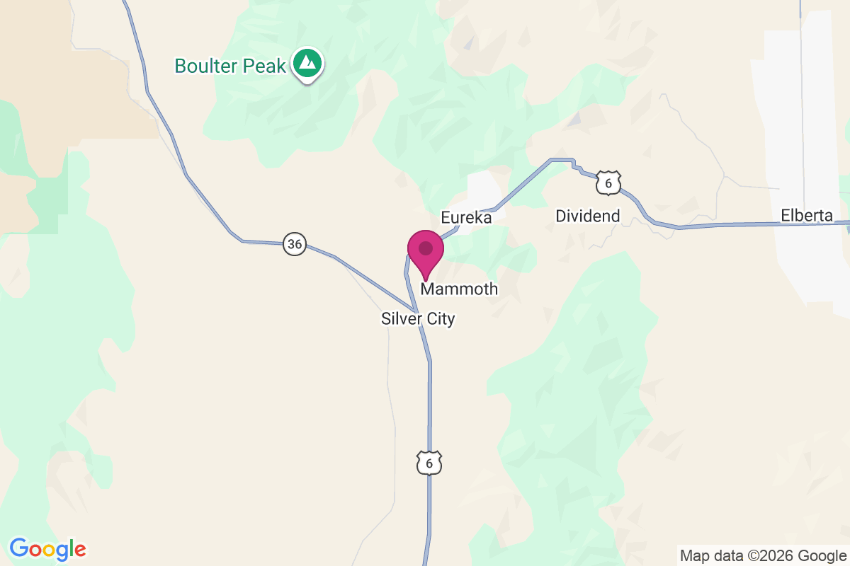 Carte de Mammoth Junction