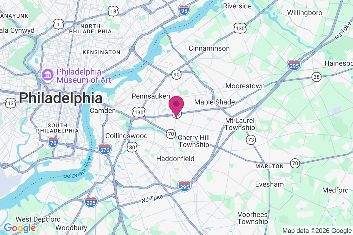 Carte de Cherry Hill