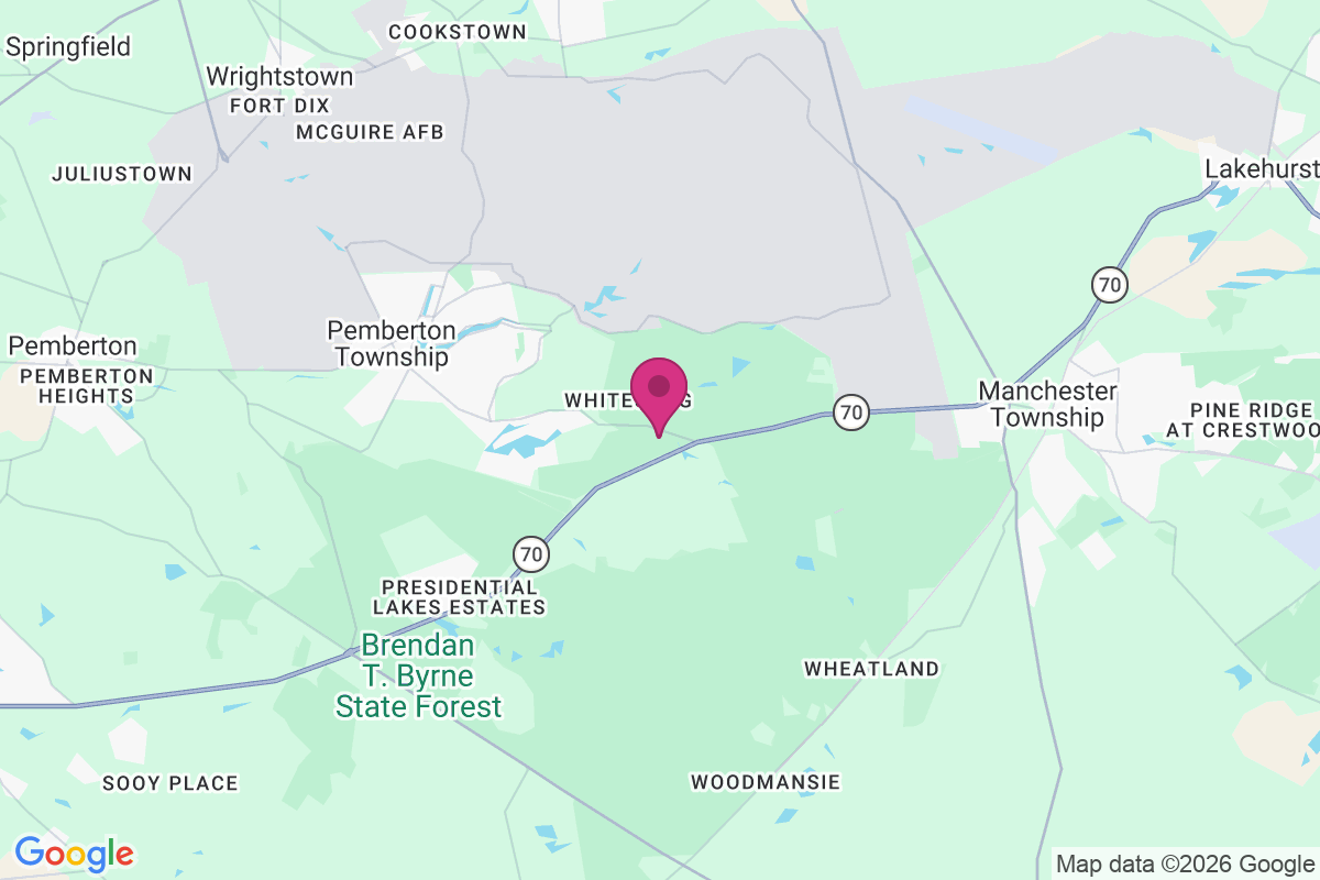 Carte de Whitesbog