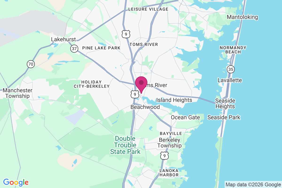 Carte de Toms River