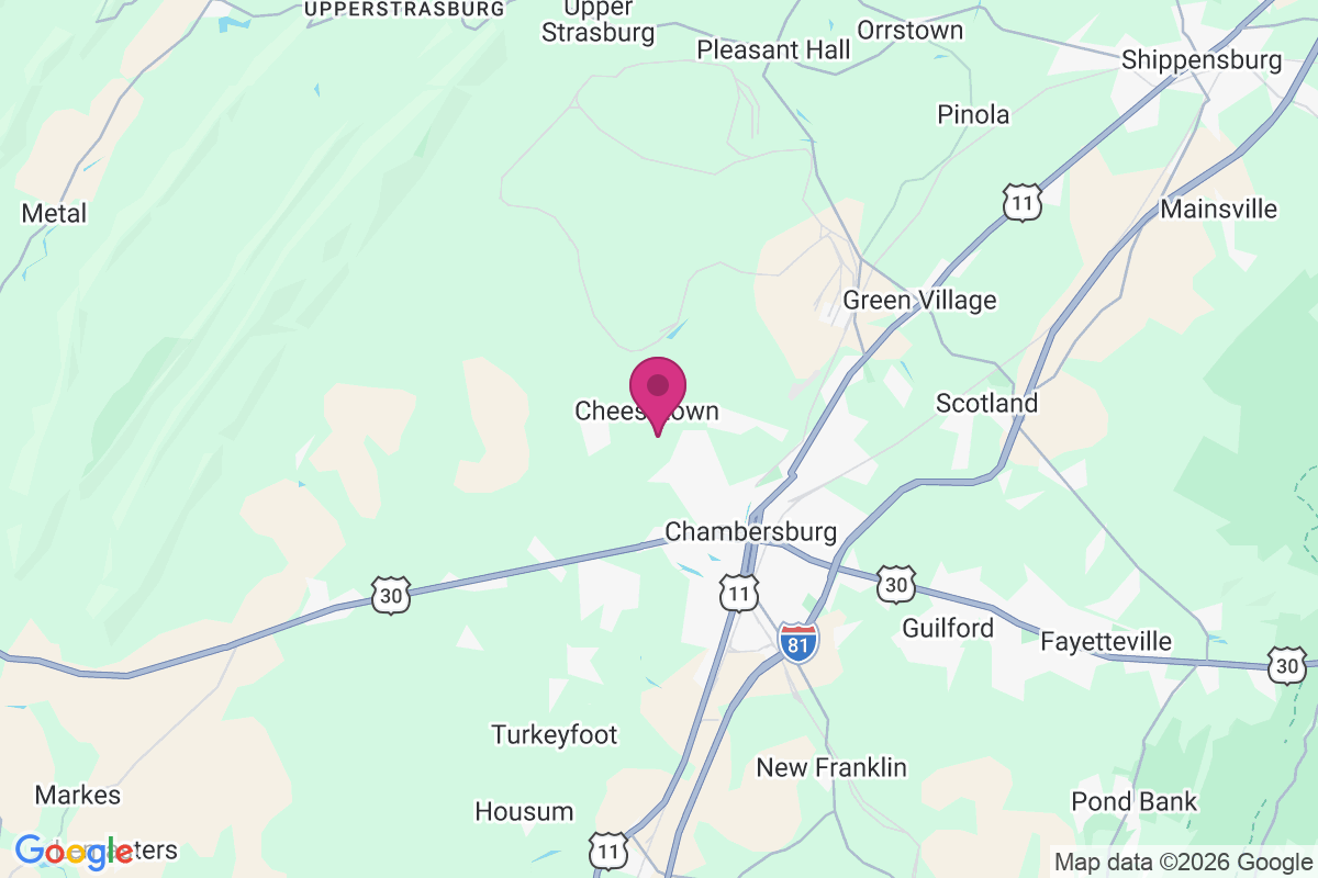 Carte de Cheesetown
