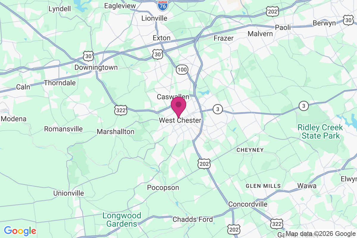 Carte de West Chester