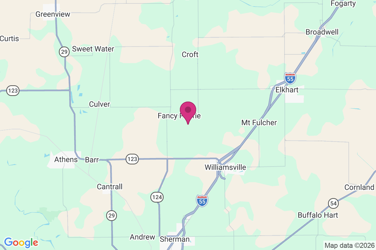 Carte de Fancy Prairie