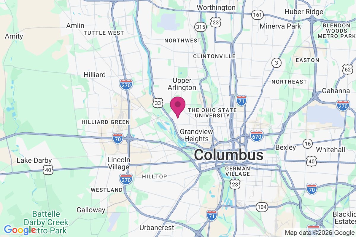Carte de Upper Arlington