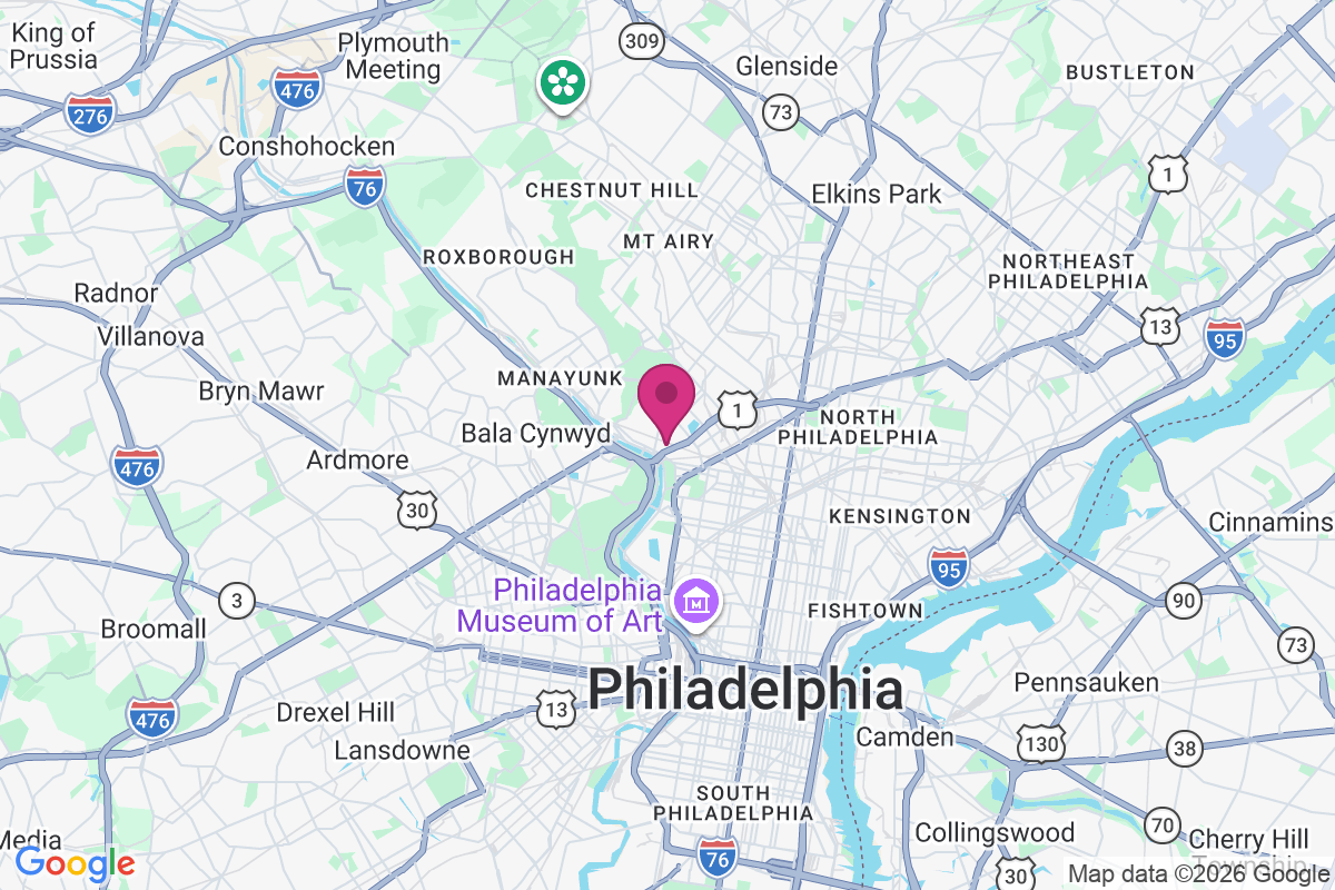 Carte de East Falls
