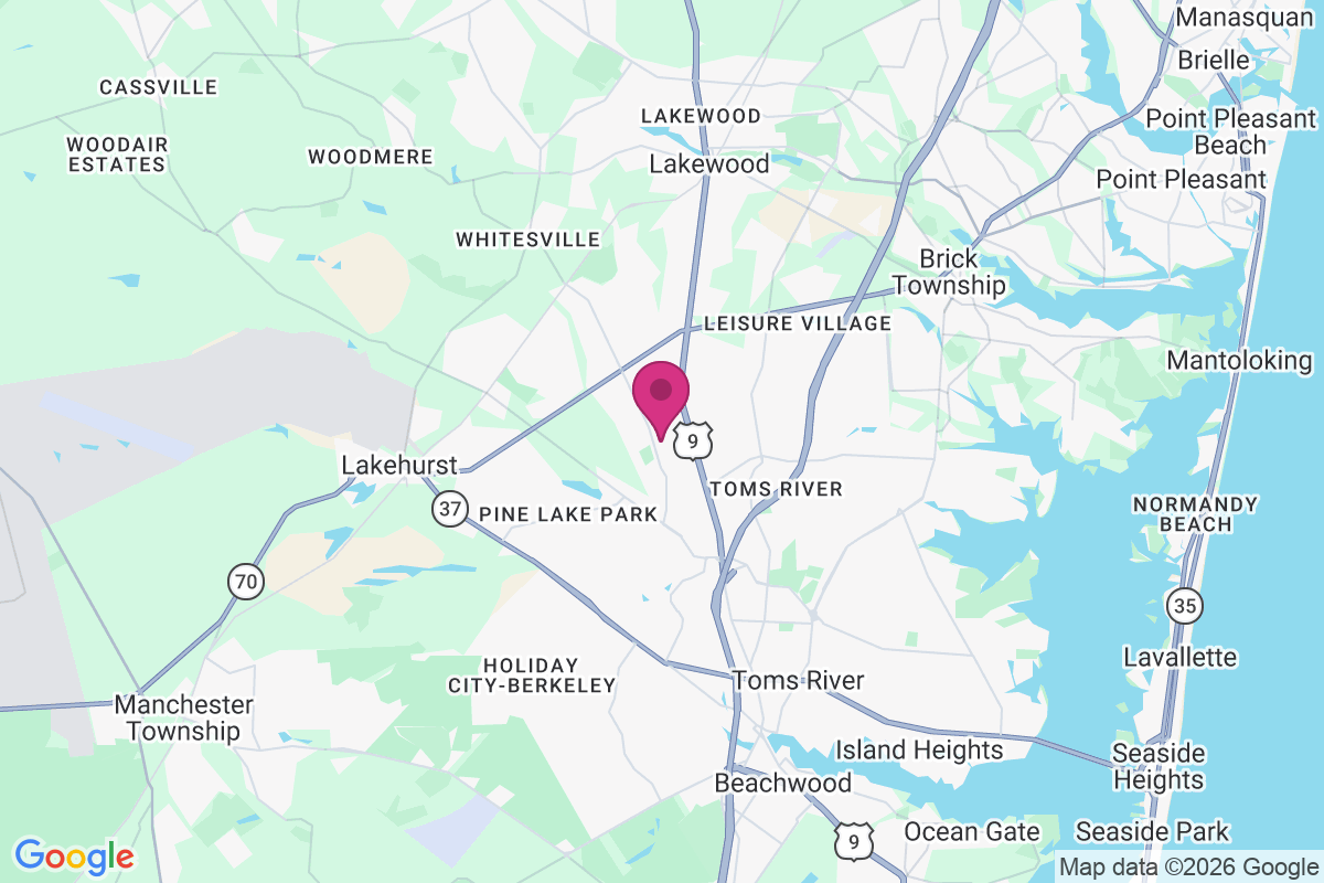 Carte de Edgemere Estates