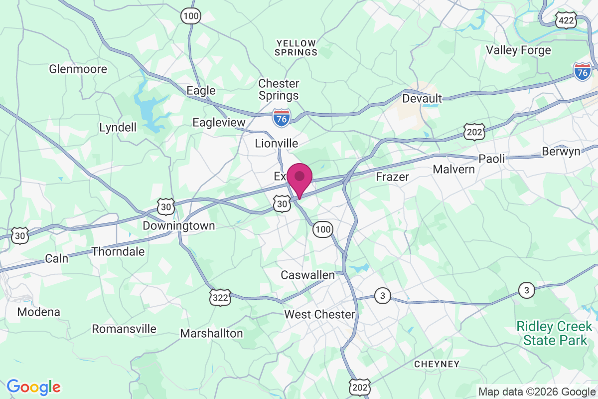 Carte de Exton