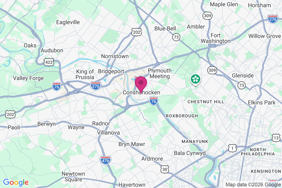 Carte de Conshohocken