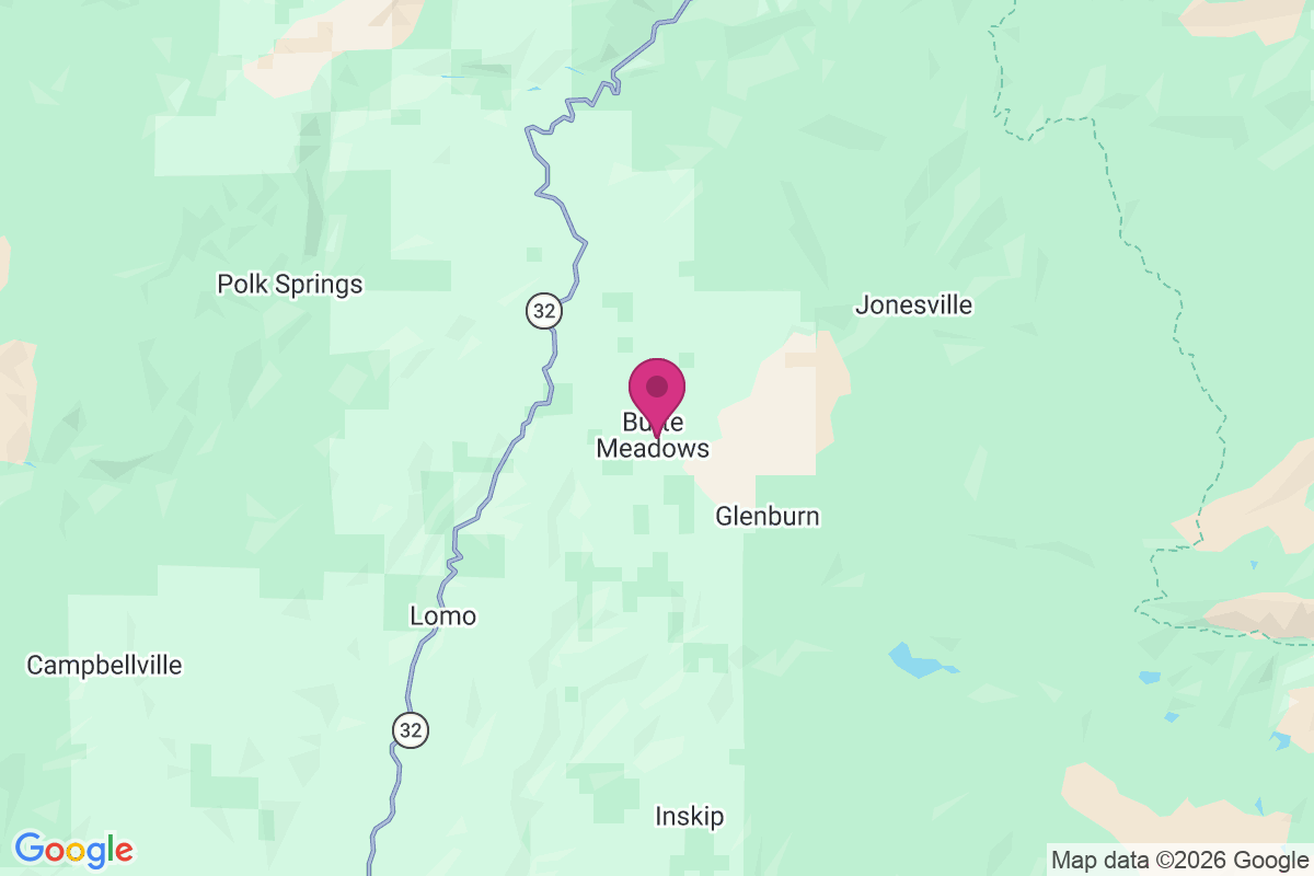 Carte de Butte Meadows