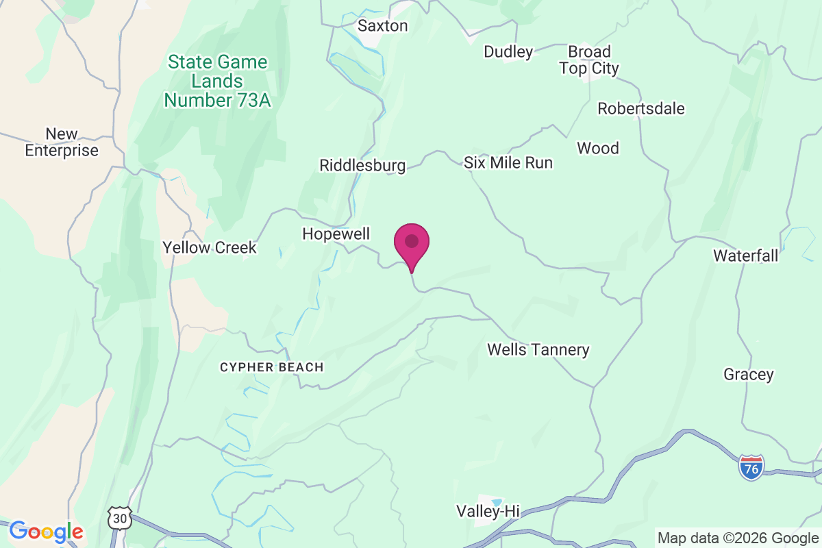 Carte de Sandy Run