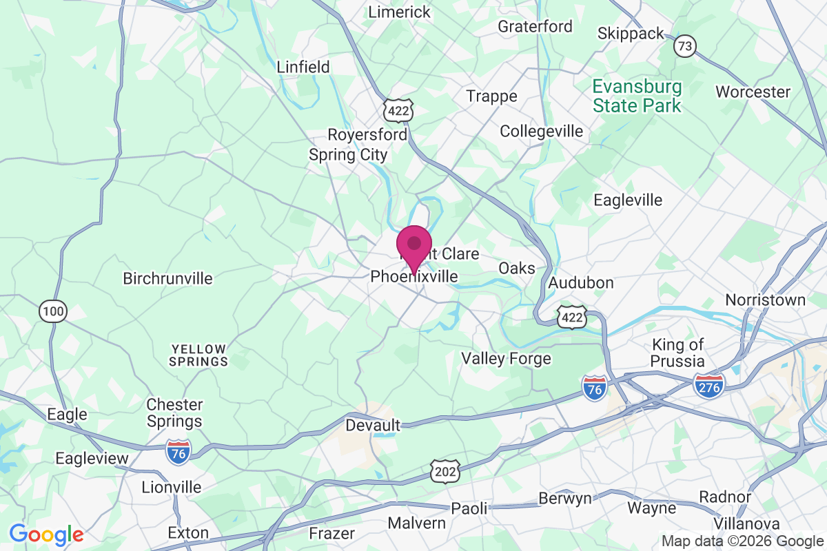 Carte de Phoenixville