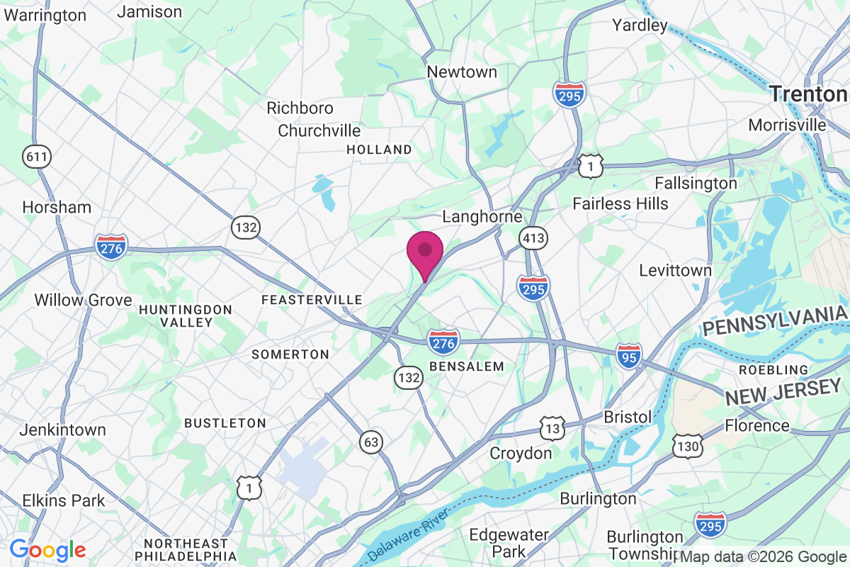 Carte de Neshaminy Falls