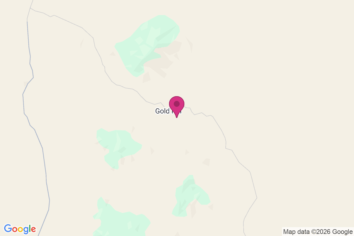 Carte de Gold Hill