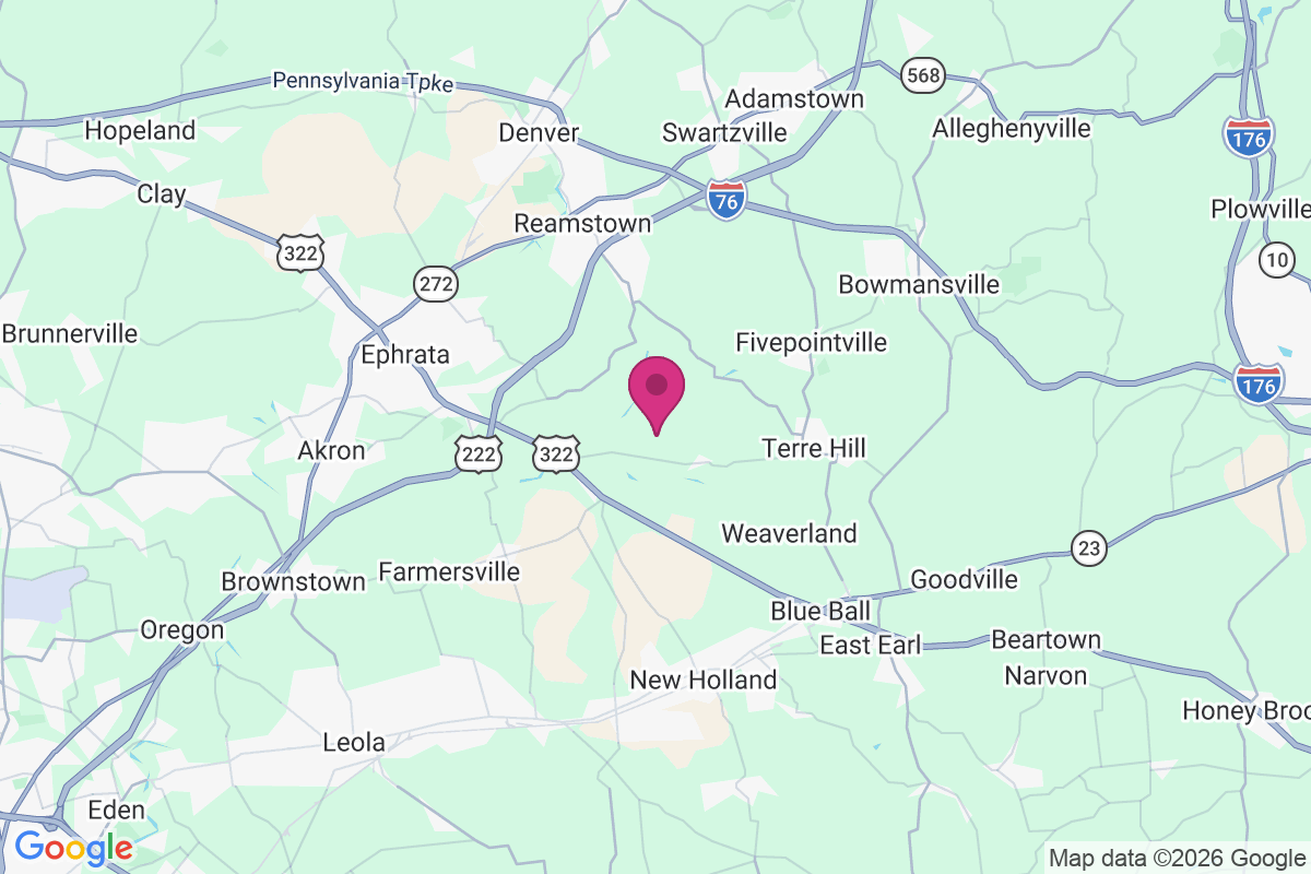 Carte de Frysville