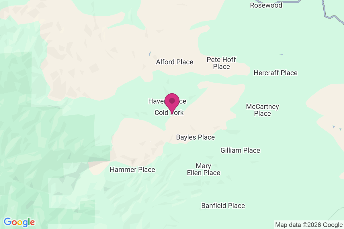 Carte de Cold Fork