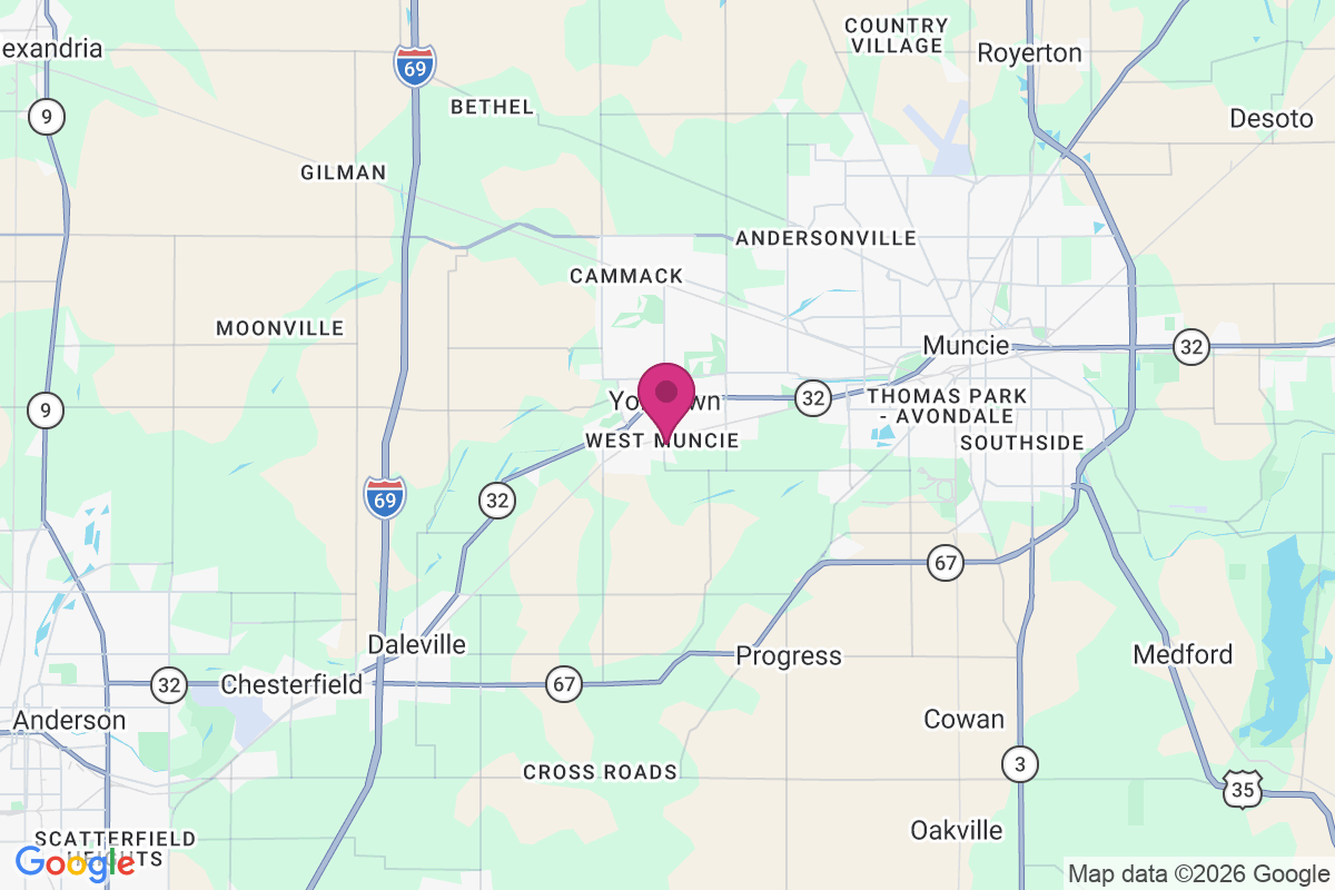 Carte de West Muncie