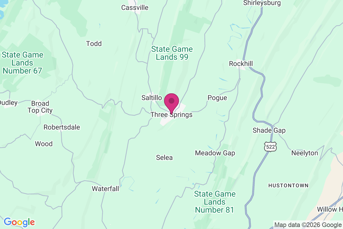 Carte de Three Springs