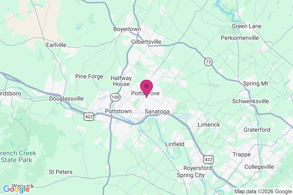 Carte de Pottsgrove