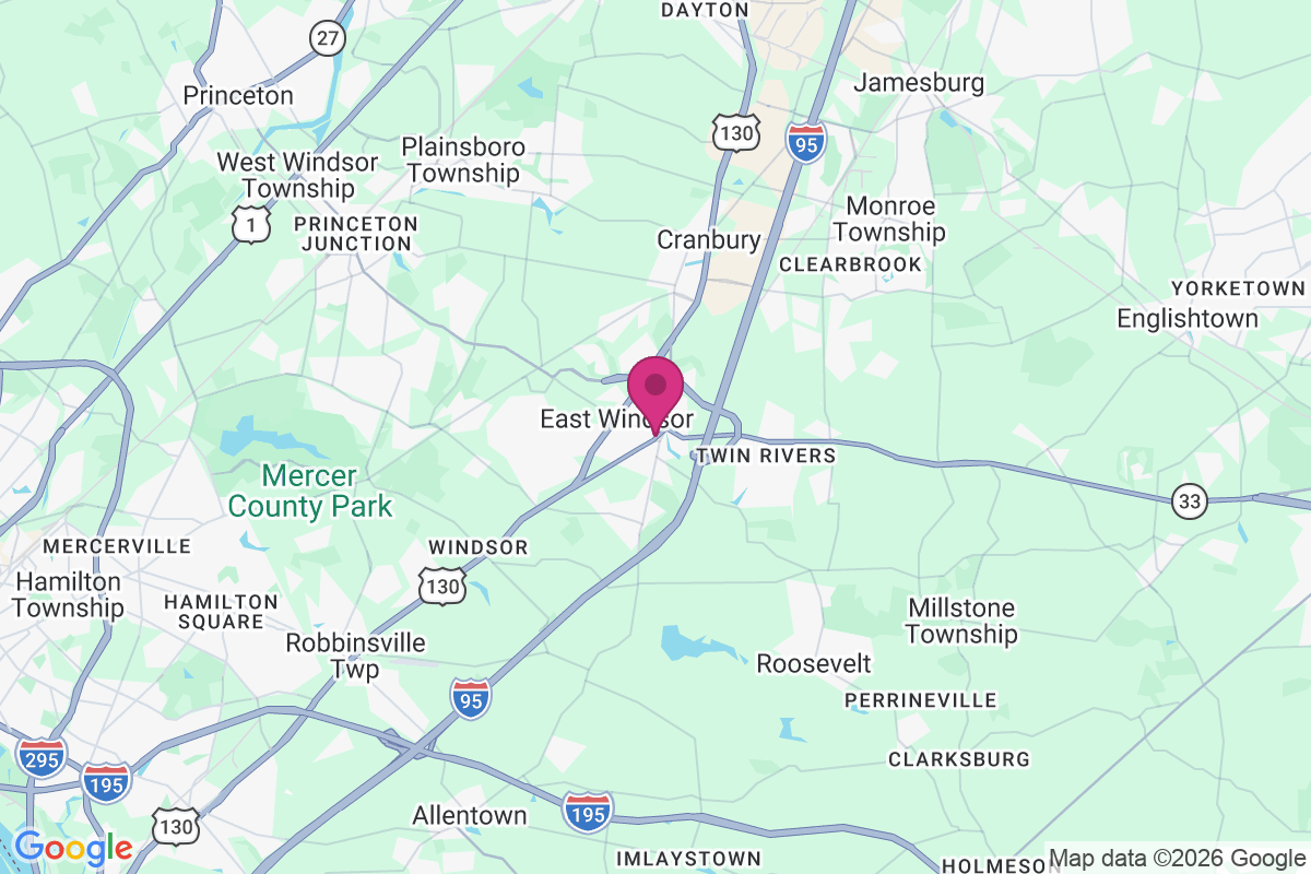Carte de Hightstown