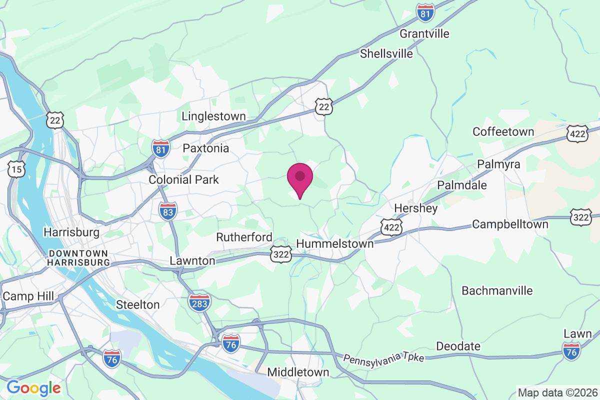 Carte de Hanover Hills