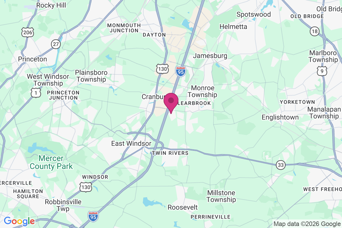 Carte de Cranbury Station
