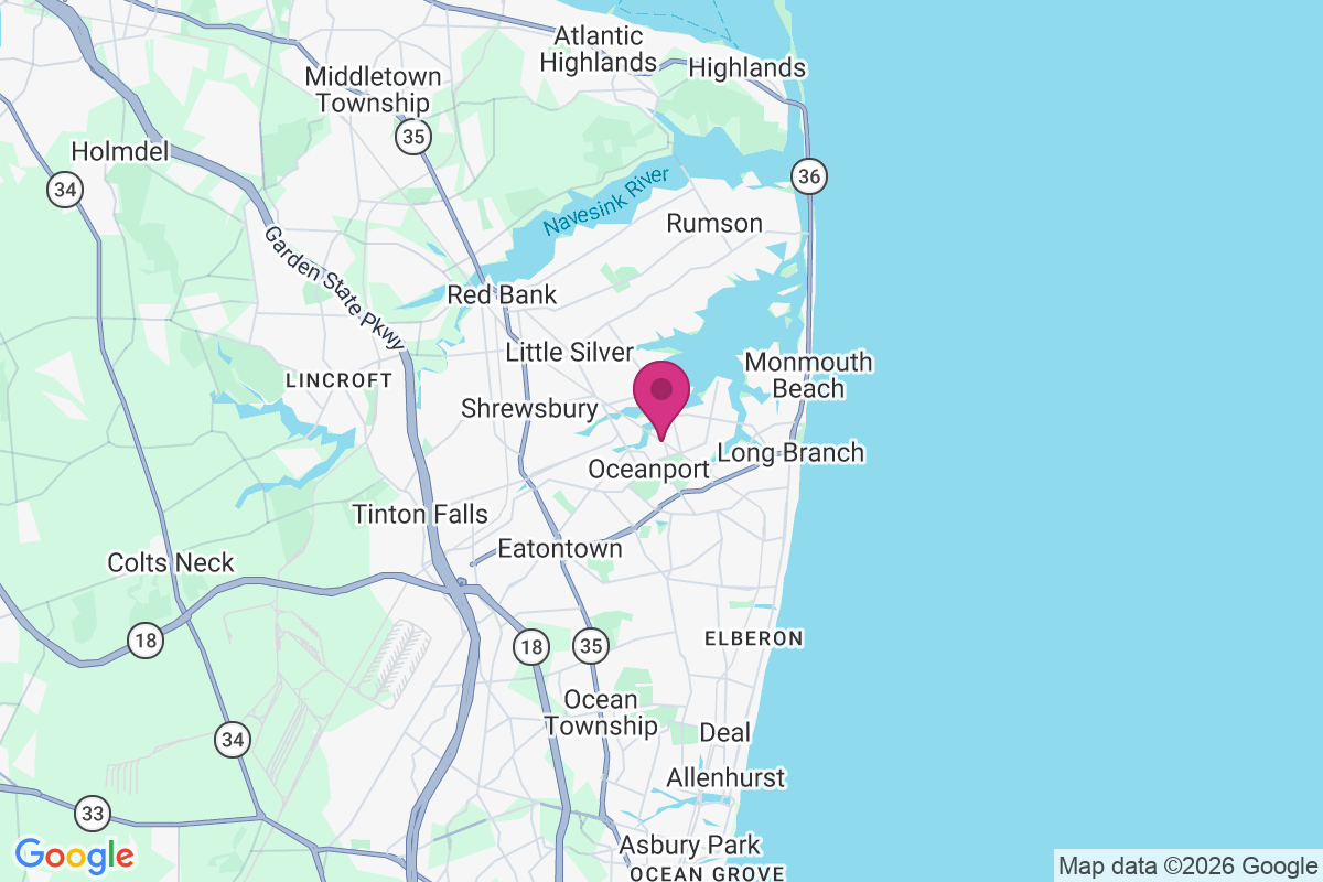 Carte de Oceanport