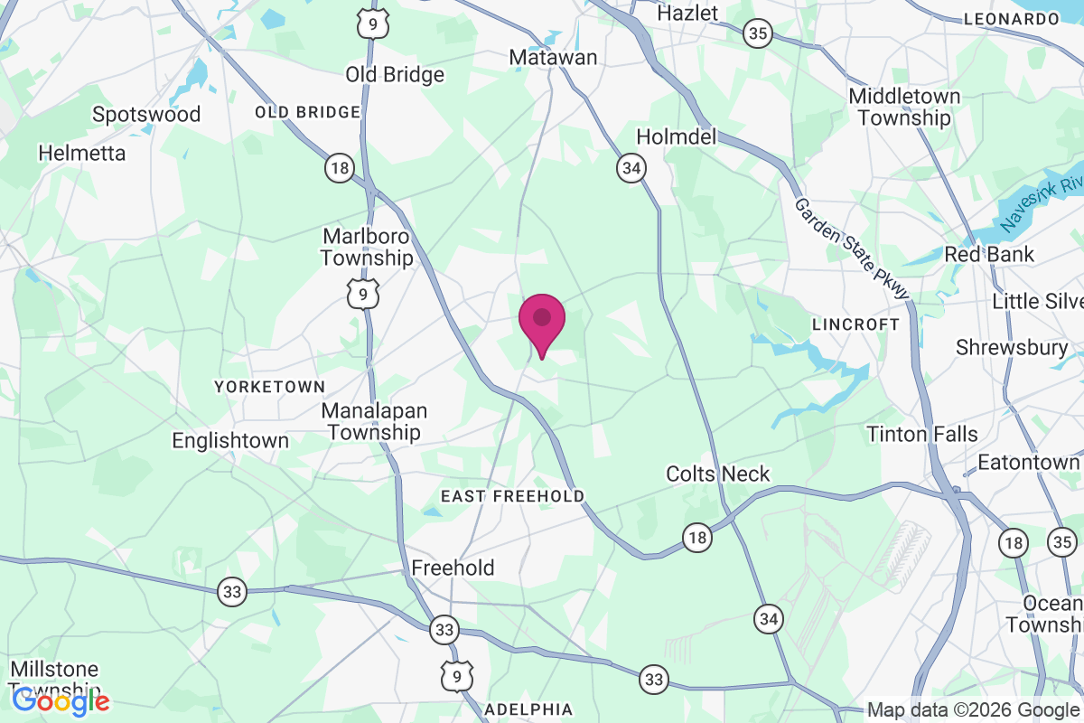 Carte de Monmouth Heights at Marlboro